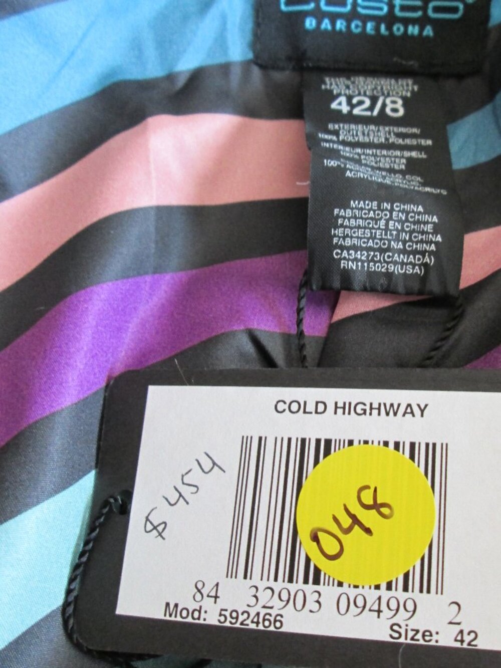 Custo Barcelona “Cold Highway” Jacket – NWT – Size 8 – $795 Retail - Picture 15 of 15